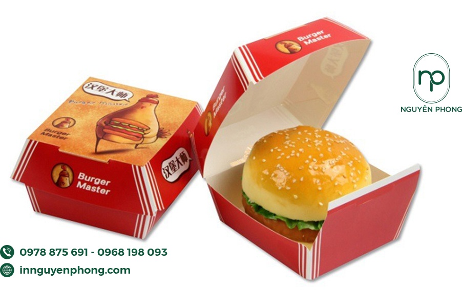 In Hộp Giấy Đựng Thức Ăn : "Ngon, Lành" Từ Bao Bì Xanh